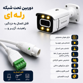 دوربین مداربسته IP مدل 5174 رله ای با هوش مصنوعی