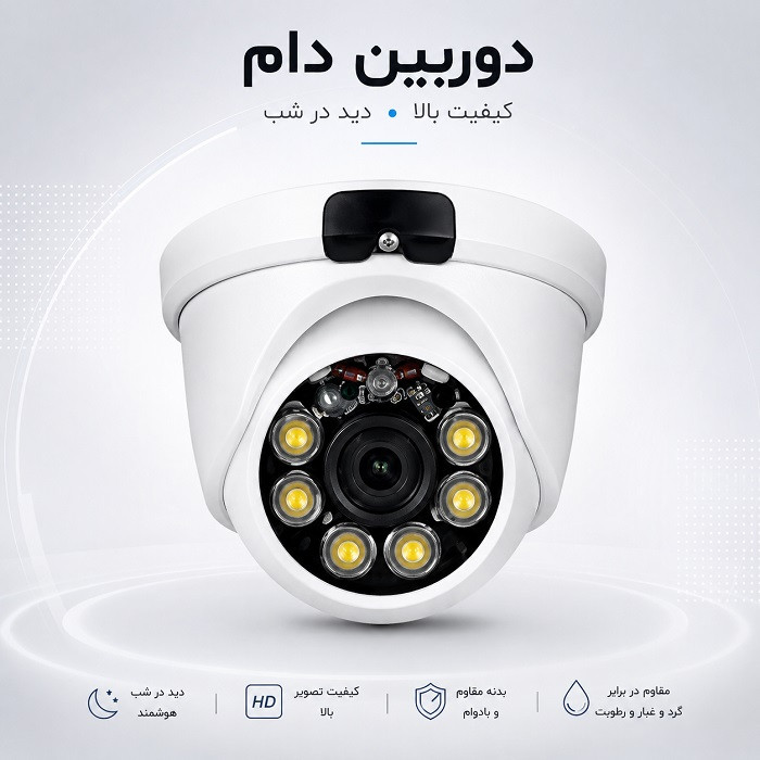 دوربین مینی دام 2مگاپیکسل 2446